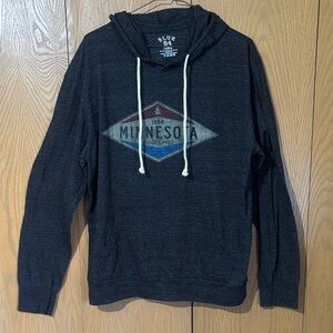 Blue 84 Women’s L Charcoal Hoodie Minnesota